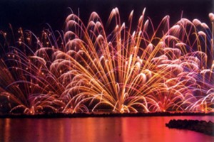 関屋浜花火