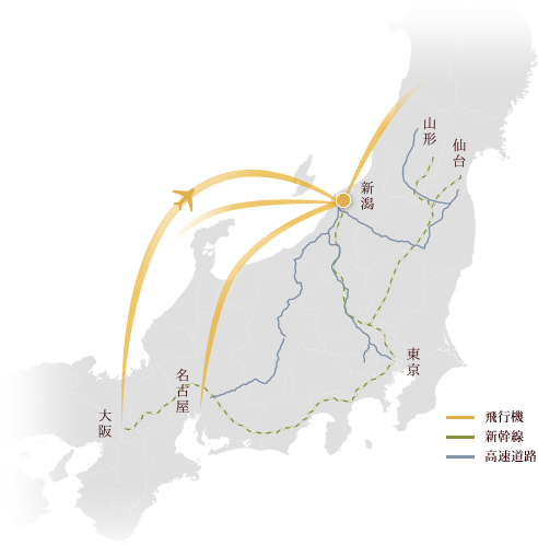 月岡の地で、心に贅沢な時間を。