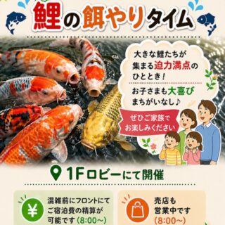 朝の特別イベントのお知らせ🌞