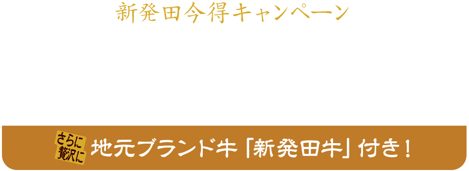 2026年10月29日まで！新発田今得キャンペーンでお一人様宿泊費5,000円お値引きプラン