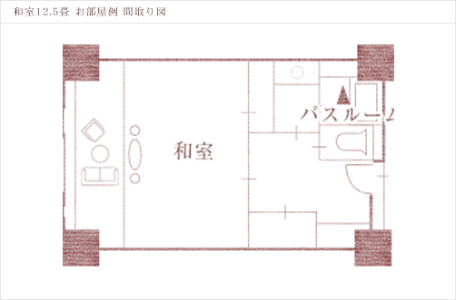 和室12.5畳