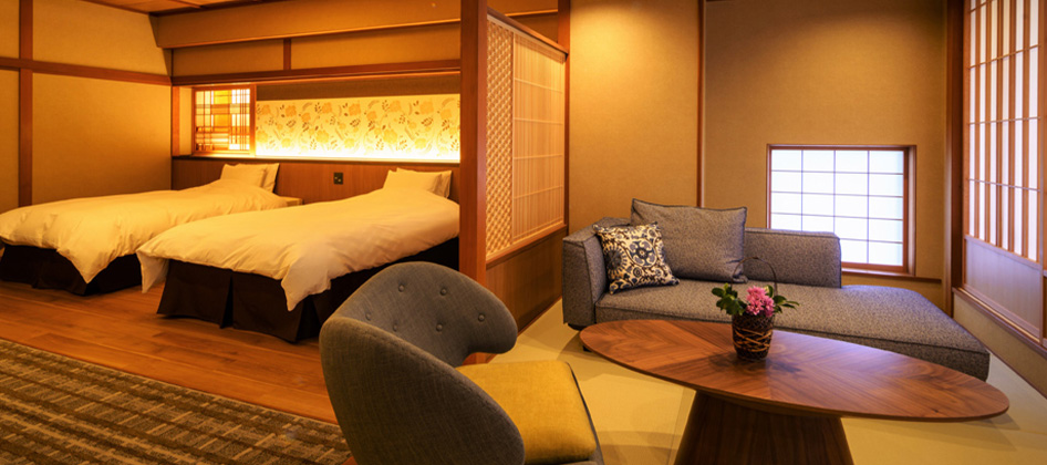 Fタイプ和モダンベッドルーム