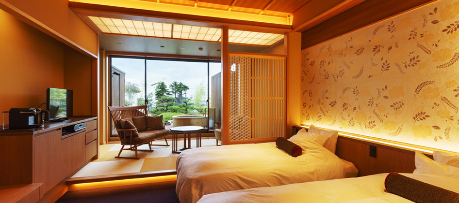 Aタイプ和モダンツインルーム
