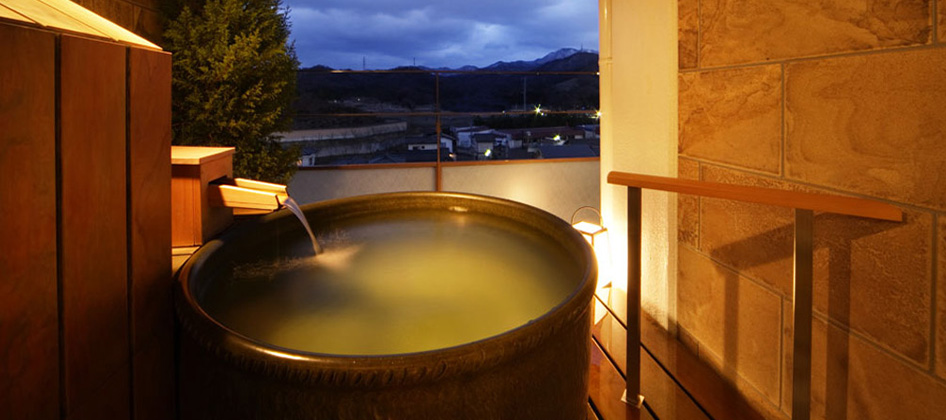 露天風呂付客室
