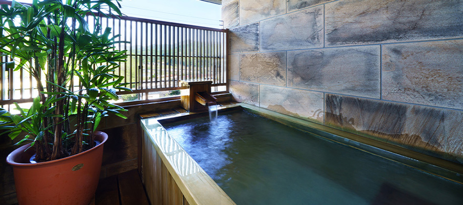 露天風呂付和洋室
