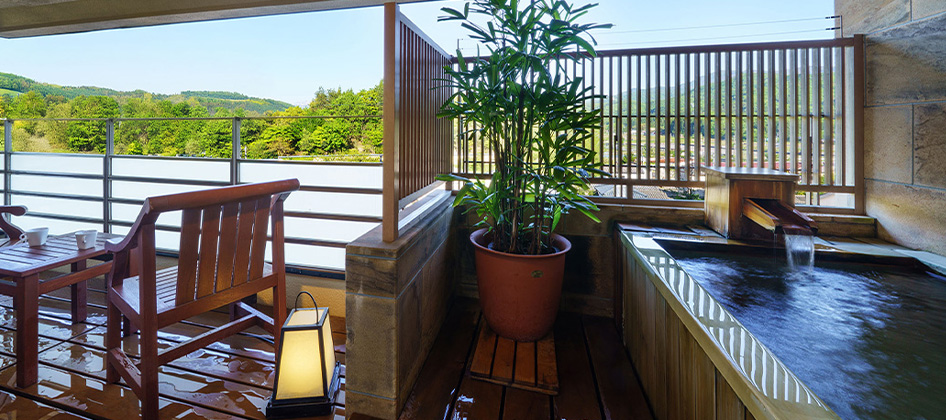 露天風呂付和洋室
